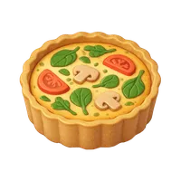 Quiche 3D icon