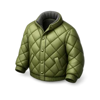 Quilted Jacket 3D icon