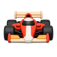 Race Car 3D icon