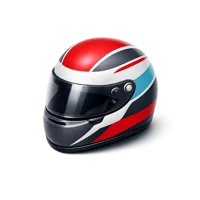 Racing Helmet 3D icon