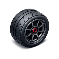 Racing Tire 3D icon