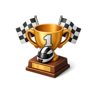 Racing Trophy 3D icon
