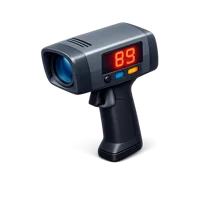 Blue Radar Gun 3D icon