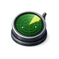 Radar 3D icon