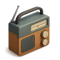 Radio Receiver 3D icon