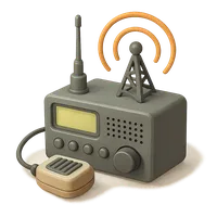 Radio Transmitter 3D icon