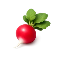 Red Radish 3D icon