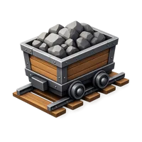 Rail Cart 3D icon