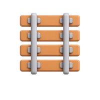Railroad Track 3D icon