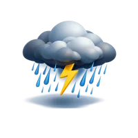 Rainstorm 3D icon