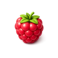 Red Raspberry 3D icon