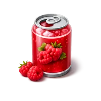 Raspberry Soda 3D icon