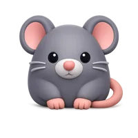 Rat 3D icon