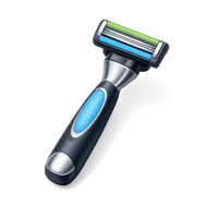 Blue Razor 3D icon