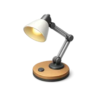 Amber Reading lamp 3D icon