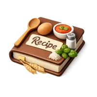 Brown Recipe 3D icon