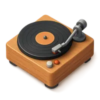 Record Player 3D icon
