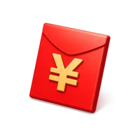 Classic Red Envelope 3D icon