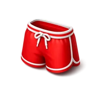 Red Shorts 3D icon