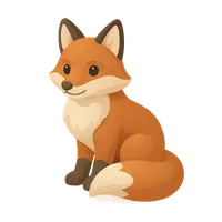 Red Fox 3D icon