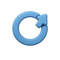 Refresh Arrow 3D icon