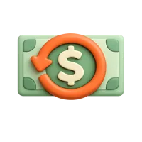 Refund 3D icon