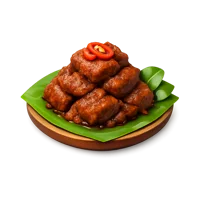 Rendang 3D icon