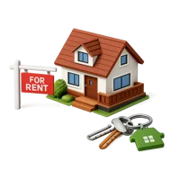 Rental Property 3D icon