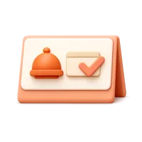 Reserved Button 3D icon
