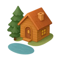 Retreat 3D icon