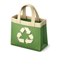 Reusable Bag 3D icon