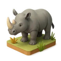 Rhinoceros 3D icon