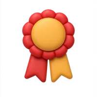 Ribbon 3D icon