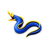 Ribbon Eel 3D icon