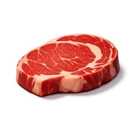 Red Ribeye Steak 3D icon