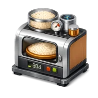 Rice Aging Machine 3D icon