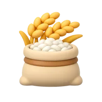 Rice Bundle 3D icon