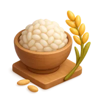 Rice 3D icon