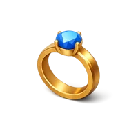 Amber Ring 3D icon