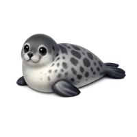 Ringed Seal 3D icon