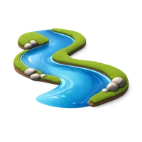 River 3D icon