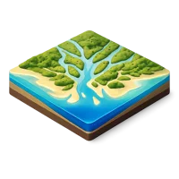 River Delta 3D icon