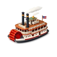 Riverboat 3D icon