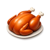 Roast Turkey 3D icon