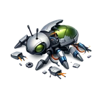 Robot Bug 3D icon