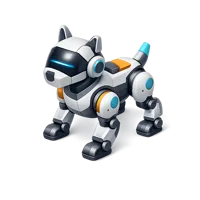 Robot Dog 3D icon