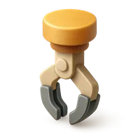 Robot Gripper 3D icon