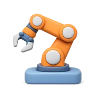 Robotic Arm 3D icon