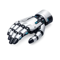 Robotic Hand 3D icon
