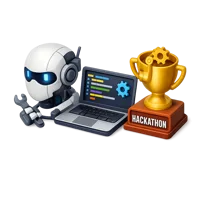 Robotics Hackathon 3D icon